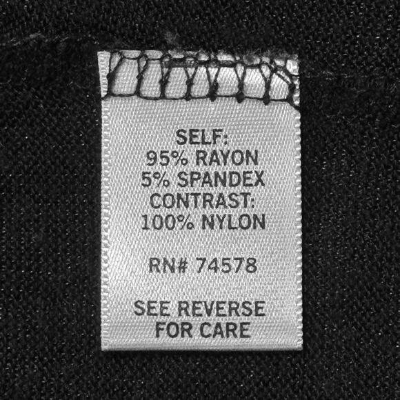 Cache Cardigan Sweater Lace Whimsigoth Witchy Boho Romantic Goth Open Black XS - Picture 4 of 6